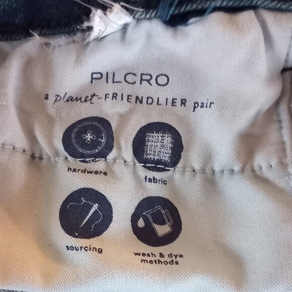 PILCRO (anthropologie) high waist wide leg jeans - Picture 13 of 13